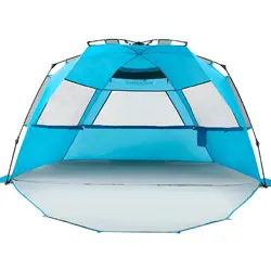 pacific breeze easy setup beach tent