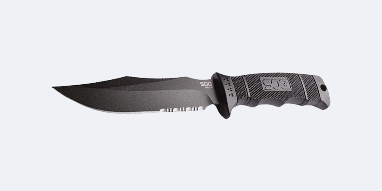 SOG Fixed Blade Knife with Sheath