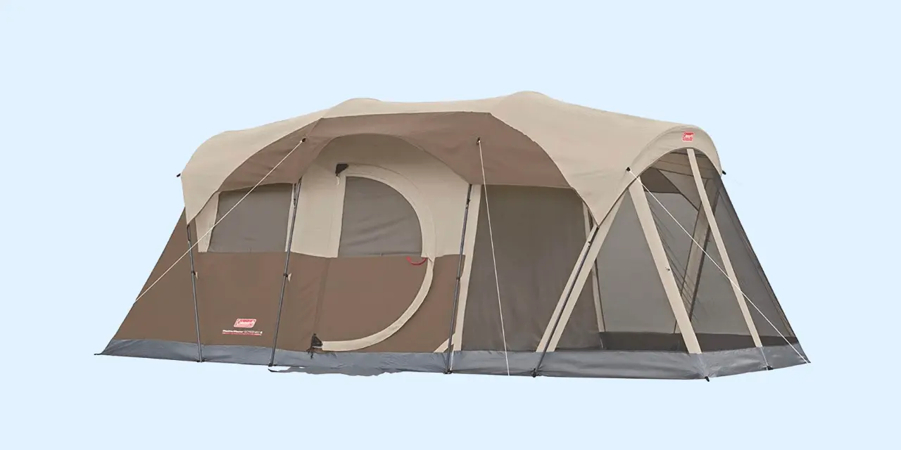 Coleman WeatherMaster 6-Person Tent With Screen Room